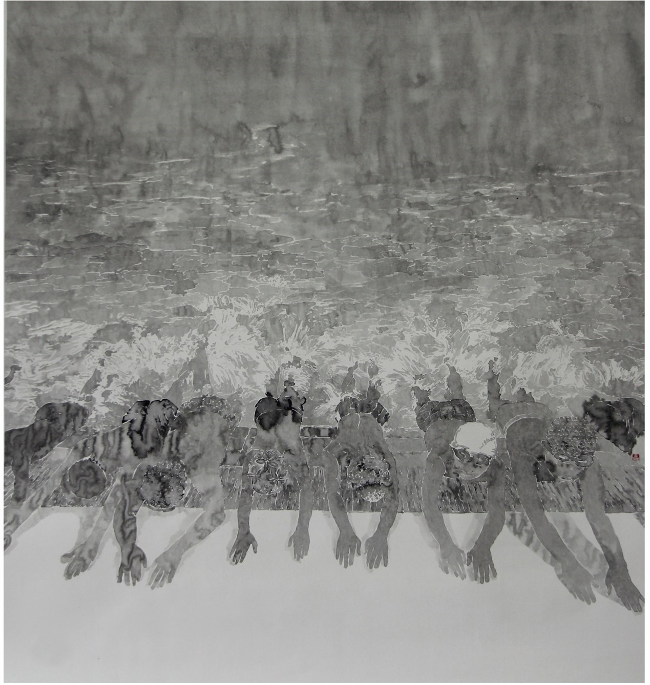 <h2>不懈</h2><p>作者：崔淼</p><p>创作年代：2017年</p><p>规格：110cm×120cm</p><p>品类：中国画</p>